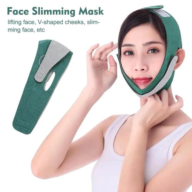 Face Chin Cheek Lift Up Slimming Slim Mask Ultra-thin Belt Strap Band Women Reduce Double Chin Skin Facial Massager Skin Care on Productcaster.