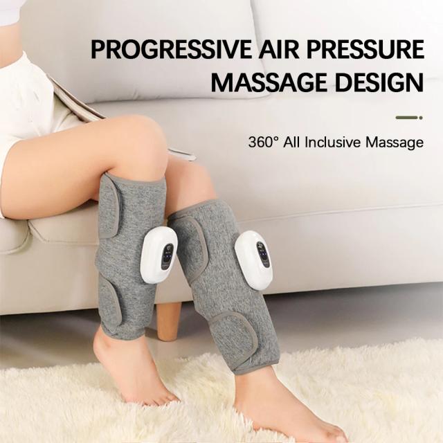 Smart Leg Massage 3 Modes Vibration Leg Air Compression Massager Wireless Electric Air Compress Foot Air Pressure Massage on Productcaster.