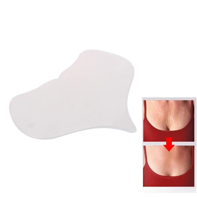 Anti Wrinkle Chest Pad Reusable Silicone Transparent Removal Patch Face Skin Care Anti Aging Breast Lifting Chest Patch Flesh on Productcaster.