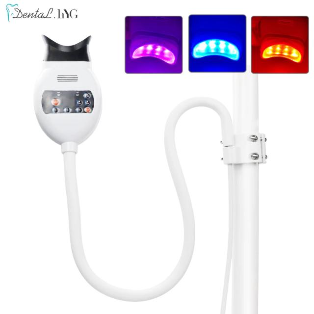 Dental Cold Light Lamp 3Color Teeth Whitening Machine Bleaching Accelerator Device LED Light Dentistry Tool on Productcaster.