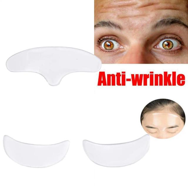 1pcs Forehead Stickers Or 1 Pair For Eyes Anti Wrinkle Forehead Patch Silicone Reusable Silicone Patch Soft Comfortable Easy on Productcaster.