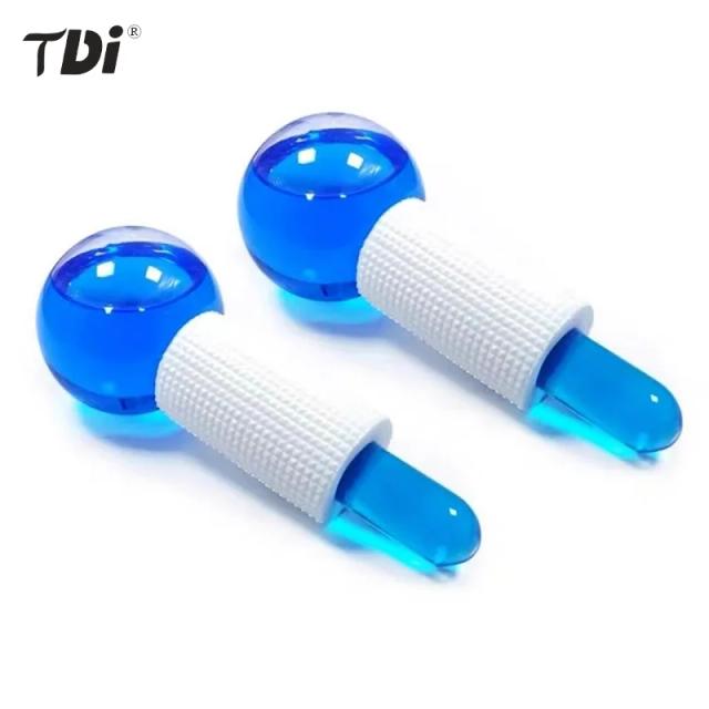 Ice Hockey Energy Crystal Face Roller Ball Ice Roller Facial Massager For Face Magic Cold Ball For Eye Massage Beauty Skin Care on Productcaster.