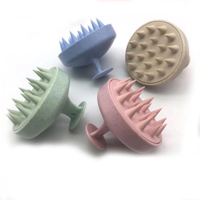 Head Cleansing and Massage Wet and Dry Scalp Massage Brush Soft Massage Cushioned Airbag Non-invasive Scalp Deep Conditioning on Productcaster.