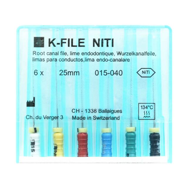 Dental K-FILE NITIFLEX 21/25mm NiTi Flexible Root Canal Files endo Hand Use Finger Spreaders Endodontic Dentistry on Productcaster.