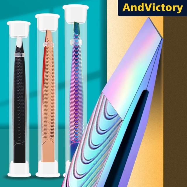 1Pcs Eyebrows Tweezers Trimmer Professional Beard Eyelash Brow Hair Removal Plucker For Face Makeup Tool Man Or Women' Bag on Productcaster.