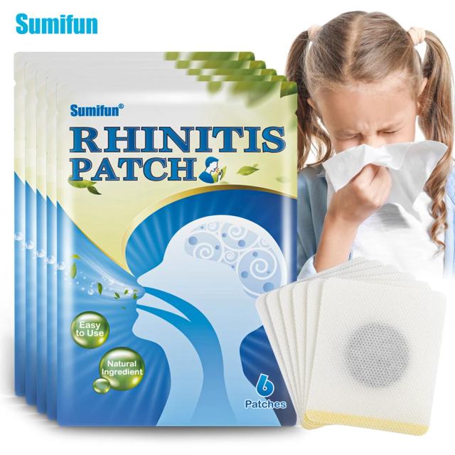 6/18/30Pcs Sumifun Rhinitis Patch Treat Sinusitis Nasal Congestion Sticker Relieve Sneezing Cold Nose Itchy Care Medical Plaster on Productcaster.