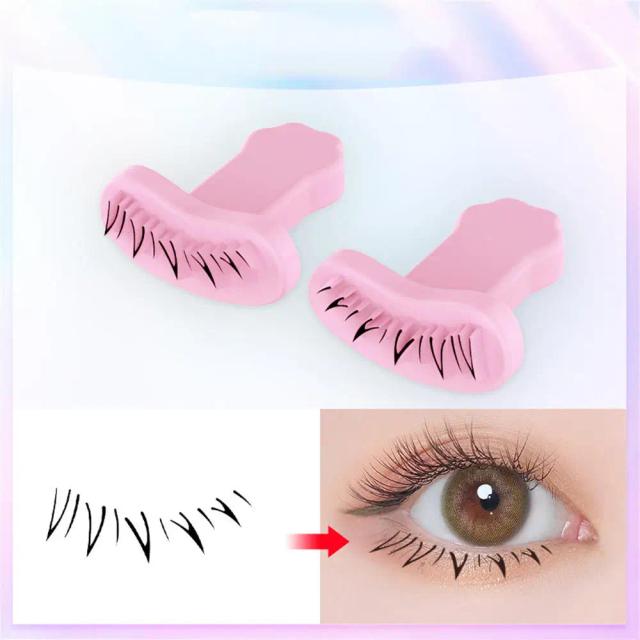 1Pcs New Bottom Lashes Stamp Kit Silicone Lower Lash Clusters Extensions False Eyelashes Realistic Lashes Tool Various Styles on Productcaster.