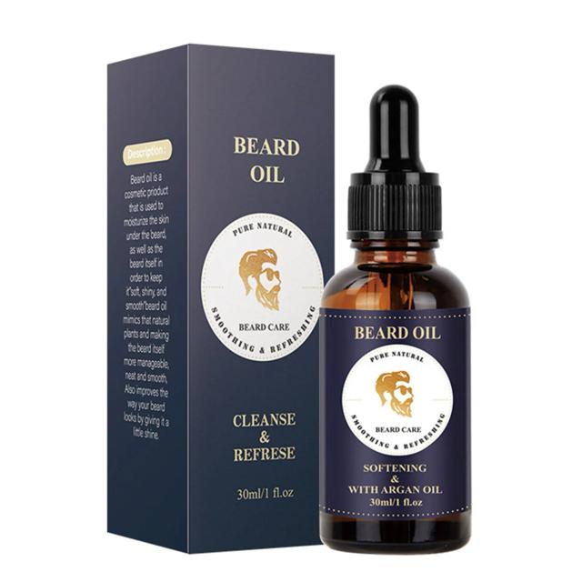 30ml Beard Growth Oil Grow Beard Thicker & More Full Thicken Itchy Hair Beard Oil Essential For Men Beard Grooming Beard Care on Productcaster.