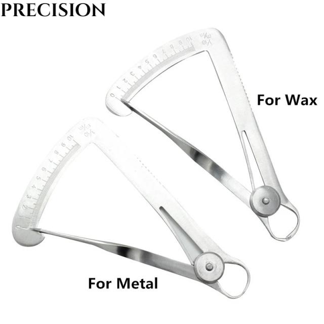 Dental Gauge Caliper Dentist Tools Dental Caliper for Metal/Wax Dental Lab Tool Dentist Wax Thickness Measurement Ruler Tool on Productcaster.