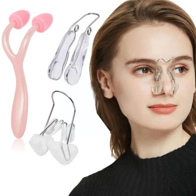 1PCS Silicone Nose Clip Shaper Nose Up Reducer Lifter Corrector Improve Accessories Nose Beauty Massager Shaping Bridge Too A1N7 on Productcaster.