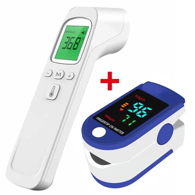 FTW01 Infrared Fever Thermometer Medical Household Digital Infant Adult Non-contact Laser Body Temperature Ear Thermometer on Productcaster.