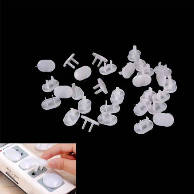 30pcs Anti Electric Shock Plugs Protector Cover Cap Power Socket Electrical Outlet Baby Children Safety Guard Protection on Productcaster.