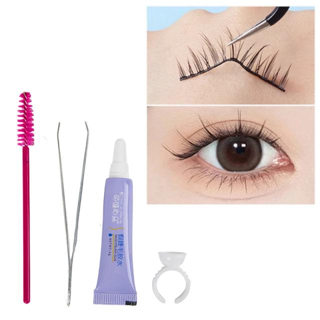 Eyelash Glue Waterproof Quick Dry Adhesive False Lash Glue Tool Set Makeup Fake Eyelashes Extension Clear Glues Cosmetic on Productcaster.