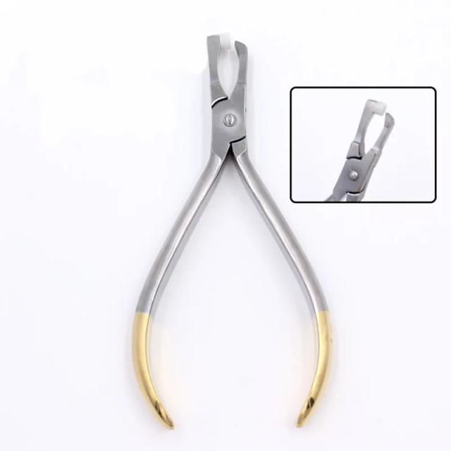 Dental Orthodontic Band Removing Pliers Dental Belt Ring Anterior Teeth Bracket Removing Pliers Long Tip Pliers Dentist Tools on Productcaster.