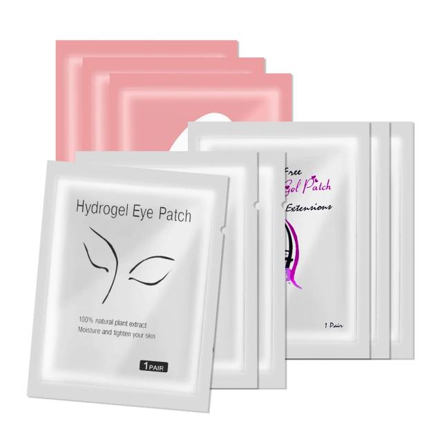 50 Pairs Eyelash Extension Patch Hydrogel Patches Makeup Lash Extension Under Eye Patch Pad Eyelash Gel Lash Pads Patches on Productcaster.