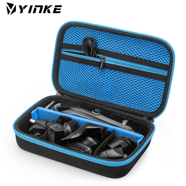 Yinke EVA Hard Case for Braun BT5265 HC5090 MGK3221 Shaver Travel Carrying Protective Cover Beard Trimmer Storage Bag on Productcaster.