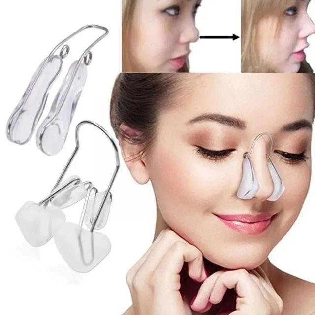 1PCS Silicone Nose Clip Shaper Nose Up Reducer Lifter Bridge Corrector Shaping Accessories Massager Improve Tools Beauty on Productcaster.