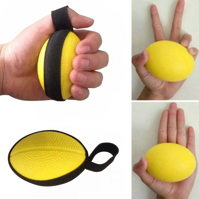 1Pcs Hand Training Ball Hand Squeeze Ball Finger Strengthener Exercise for Arthritis Carpal Tunnel Health Care on Productcaster.