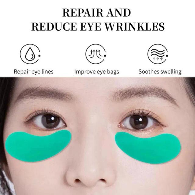 1Pair Reusable Silicone Eye Patches Facial Lifting Strips Anti Aging Skin Pads Wrinkle Removal Eye Patches Sticker Eye Care on Productcaster.