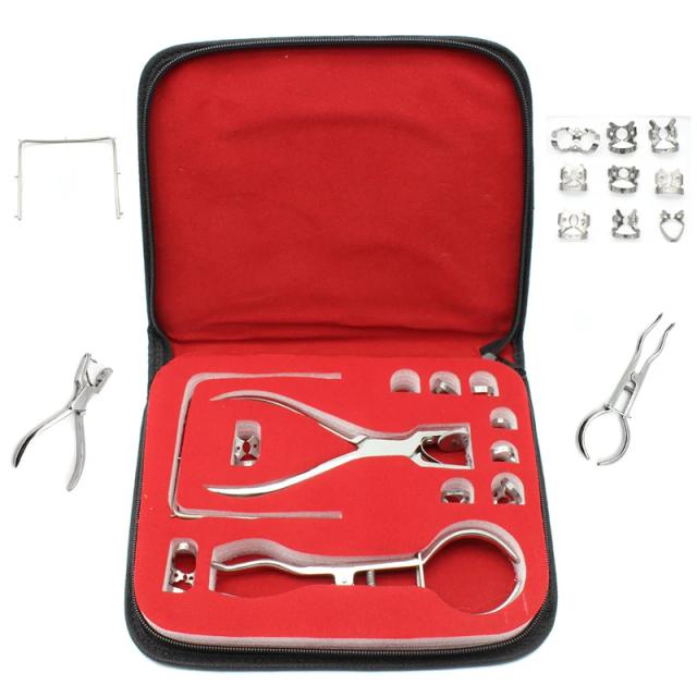 Dental Dam Hole Puncher Set Puncher Pliers for Dentist Dental Dam Perforator Dental Rubber Dam Puncher Dental Orthodontic Tools on Productcaster.