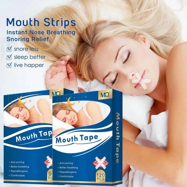 Snoring Prevention Patch Shut Up Patch Prevention Treatment Reverse Jaw Preventing Mouth Breathing Chin Retraction Sleeping Tool on Productcaster.