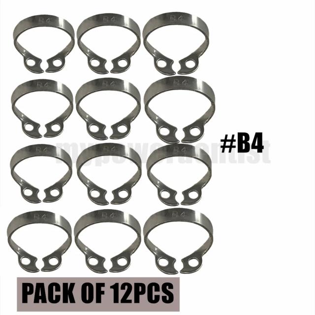 12Pcs Dental Rubber Dam Clamps Starter Brinker Tooth Retractor Anterior Teeth #B4 on Productcaster.