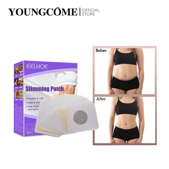 EELHOE Slimming Patches Body Sculpting Belly Stickers Fat Burning Weight Loss Body Firming Waist Slim Navel Patch Free Shipping on Productcaster.