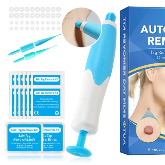 Auto Skin Tag Remover 2-in-1 Painless Mole Wart Remover Skin Tag Removal Pen Wart Dot Corn Treatments Plantar Facial Beauty Tool on Productcaster.