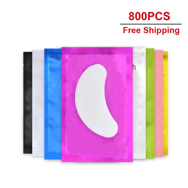 800Pairs Eye Patches Eyelash Extension Under Eye Pads Makeup Hydrogel Gel Eyelash Patches Tip Stickers Pads Tools Wholesale on Productcaster.