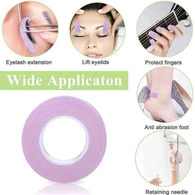 6 Rolls Eyelash Tape Non-Woven Fabric Adhesive Grafting Eyelash Extension Tape Breathable Lifting Eyelids Eye Sticker Makeuptool on Productcaster.