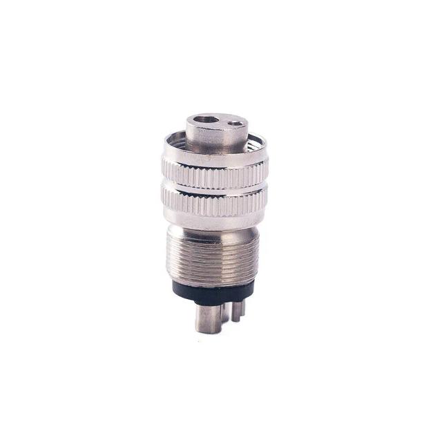 Easyinsmile Dental Handpiece Connector Turbine Adapter 4 Holes 2 Holes Changer For High Speed Handpiece Spare Parts on Productcaster.