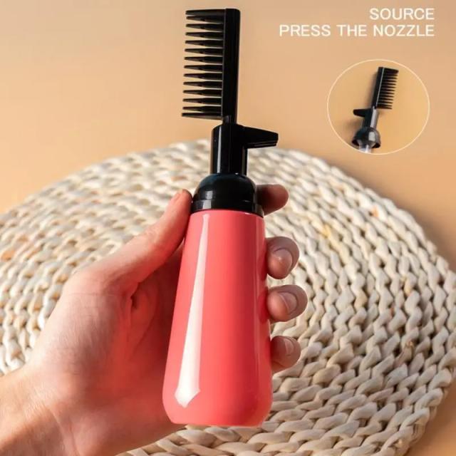 130ml 200ml Hair Colouring Comb Hair Dye Empty Bottle With Applicator Brush Dispensing Salon Styling Accessories on Productcaster.