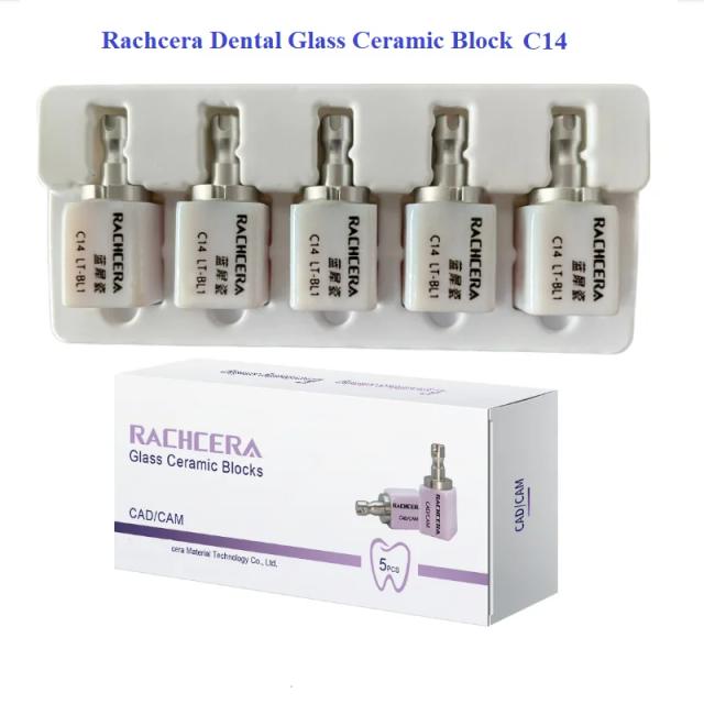 5PCS Rachcera Dental Li-Disilicate Ceramic Block C14 18*15*13mm CAD/CAM Glass Ceramic Blocks Dental Lithium Glass Ceramic Block on Productcaster.