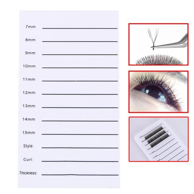 Acrylic Eyelash Board Eyelash-Tray Palette Eyelash Tray Strip Stand Individual Eyelash Extensions Hand Plate Lash Pallet Holder on Productcaster.