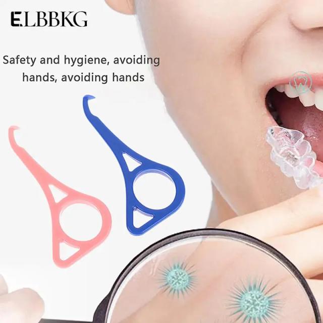 Dental Brace Extractor Aligner Remove Hook Tooth Socket Removal Tool Orthodontic Aligner Oral Care Independent Pack Candy Color on Productcaster.