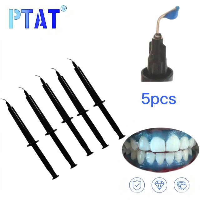 5pcs Professional Teeth Whitening Gingival Barrier /Dental Gum Dam Teeth Whitening Gum Protector Gel 3ml on Productcaster.