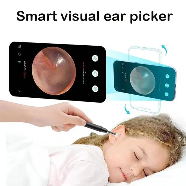 Inskam P42 camera protect cover 6 gyroscope precise focus tracking otoscope digital camera ear cleaner with camera on Productcaster.