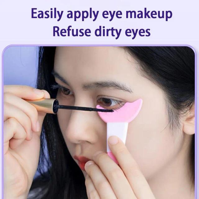 Eye Makeup Aid Professional Eyeliner Template Mascara Tool Baffle Eyeliner Eyeliner Eyebrow Assistant Shaper Beauty Tool P8Q8 on Productcaster.