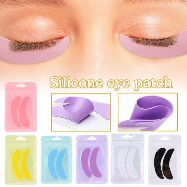 1Pair Eyelash Perm Silicone Eye Pads Eyelash Lash Lifting Pad Tools Silicone Eye Curler Reusable Patch Eye Under Patches X5D2 on Productcaster.