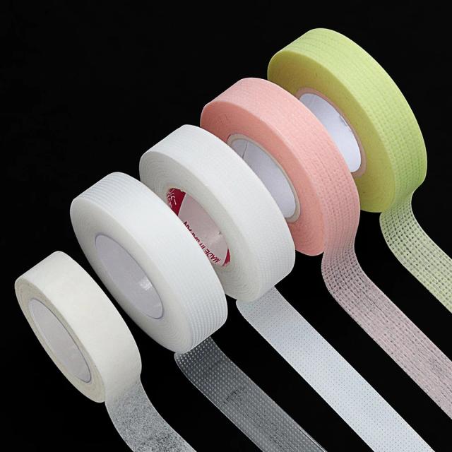 GLAMLASH 5PCS Transparent Medical PE False Eyelash Extensions Tape Double Eyelid Sticker Non-woven Fake Lash Eyeliner Tapes on Productcaster.