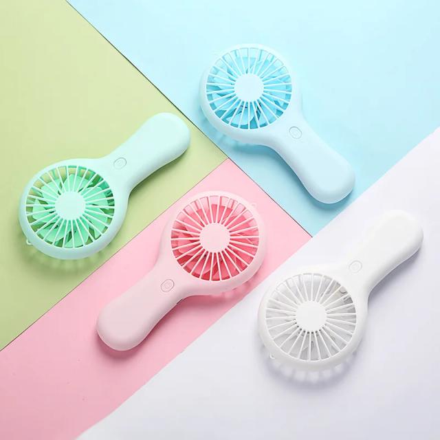 New Eyelash Tool Creative Mini Handheld Small Rechargeable Fan Summer Refreshing Outdoor Gadgets on Productcaster.