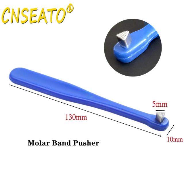 1PC Dental Orthodontic Band Pusher Seater Molar Bands Bite Stick Seating Serrated Tip Manual Instrument Dentistry Ring Push Lift on Productcaster.