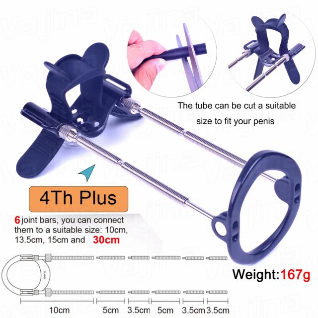 4th Enlarge Penis Extender Stretcher Edge System Sex Toy Male Penis Pump Enhancer Set Male Masturbator Sex Toy Masturb For Men on Productcaster.