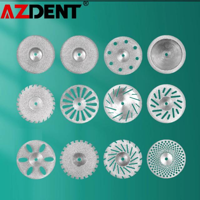 Azdent Dental Lab Polishing Shank Mandrel Burs Dentistry Polishing Disc Cutting Double Side on Productcaster.