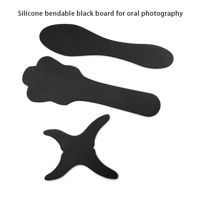 Dental Black Photo Contrast Soft Occlusal Silicone Anterior Lingual Buccal Comfort Contrastor on Productcaster.