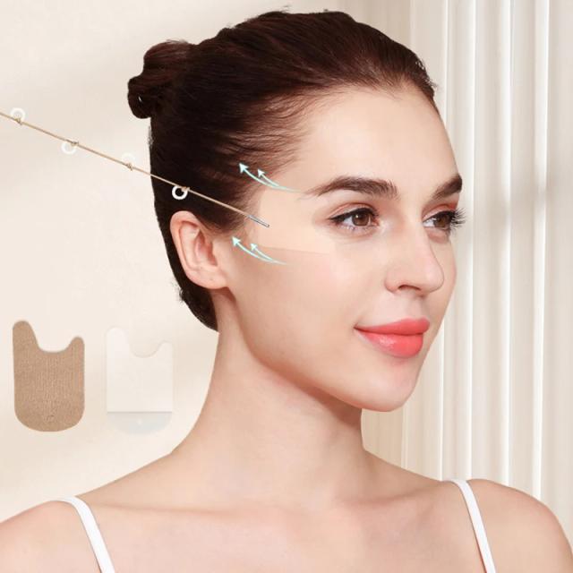 Invisible Face Stickers Face Neck Eyes Lifting Tapes Skin Lift Up Anti-Aging Anti Wrinkle Face Lift Tool V Shaper Slimming Tape on Productcaster.