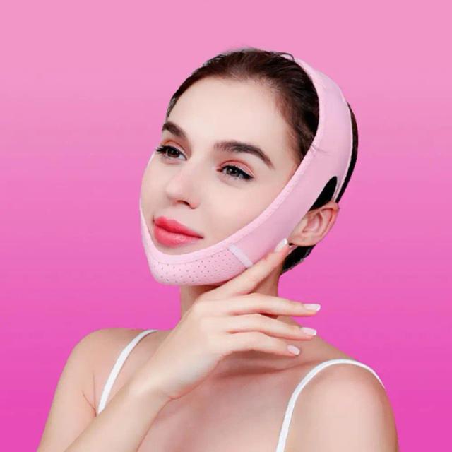 V Line Mask-Chin Strap For Chin For Women,V- Face Bandage,Chin Strap - V Shaped Mask Chin For Women Free Shipping on Productcaster.