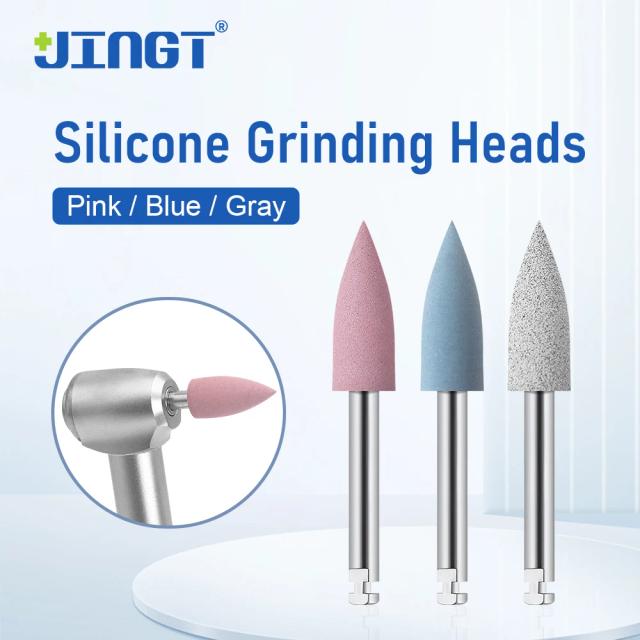 JINGT Premium Dental Polisher Set ,High Polishing Efficiency, Compatible With Most Reduction Handpiece(12/10pcs,Pink/Gray/Blue) on Productcaster.