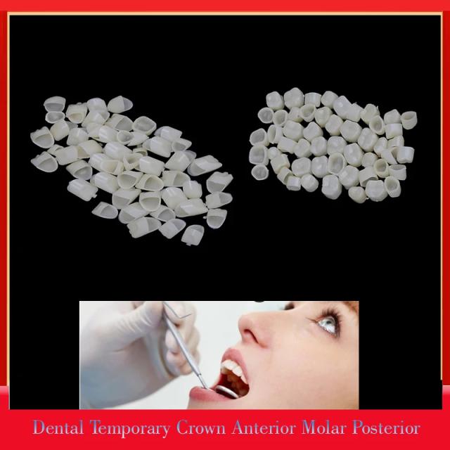 120pcs Dental Ultra Thin Temporary Acrylic Teeth For Anteriors Morals Provisional Crown Veneers Dentist Tooth Close To A2 on Productcaster.