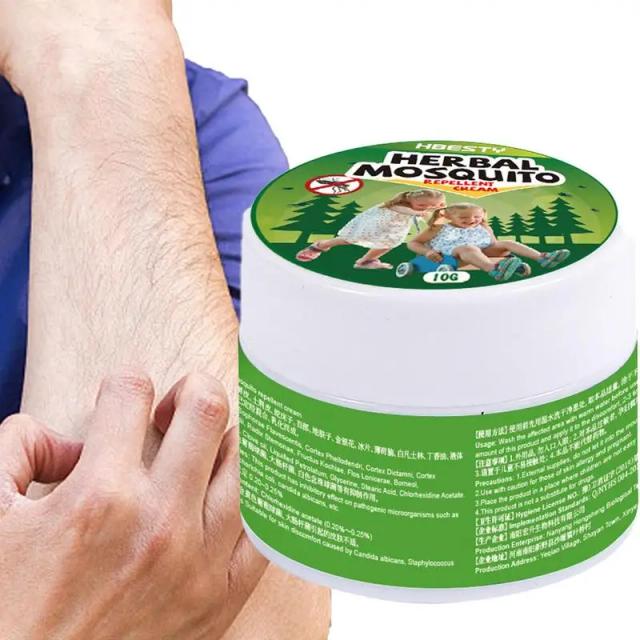 Herbal Moxibustion Cream Moxa Ointment Mugwort Health Skin Care Massage Oil Relief Body Discomfort Prevent Mosquito Bite on Productcaster.